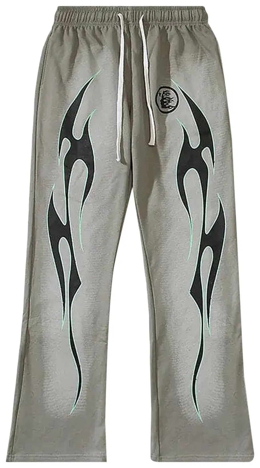 Hellstar Future Flame Sweatpants 'Grey' Hellstar